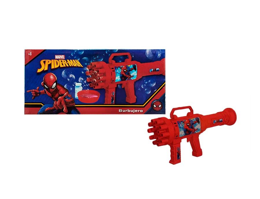 Pistola Burbujero Spiderman