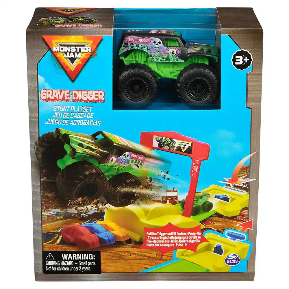 Monster Jam - Playset Juego De Acrobacias