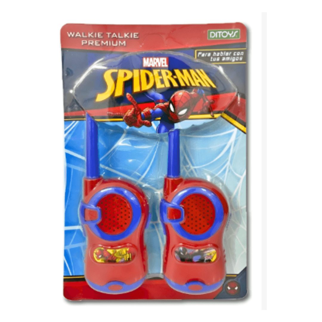 Walkie Talkie Spiderman Hombre Araña