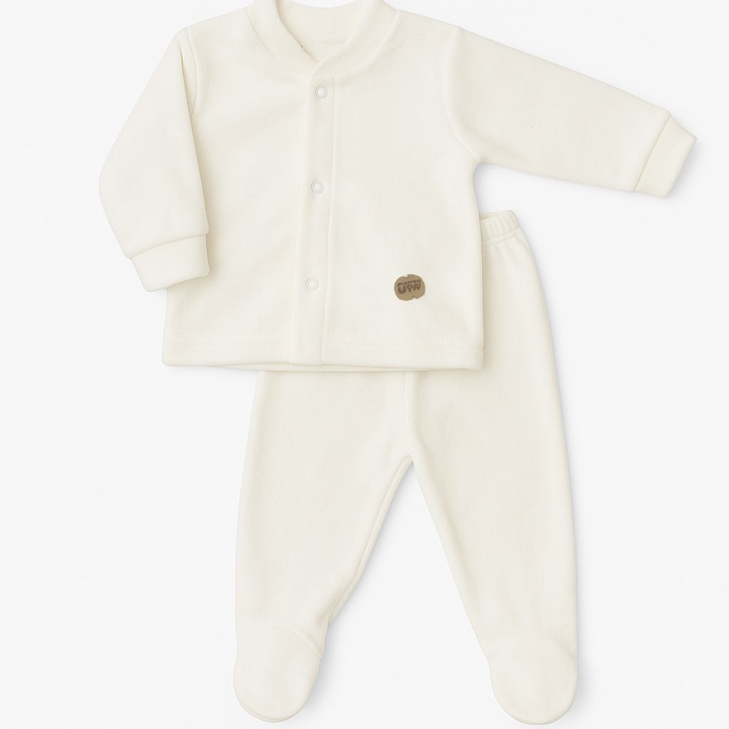 Conjunto Saquito y pantalon con pie plush