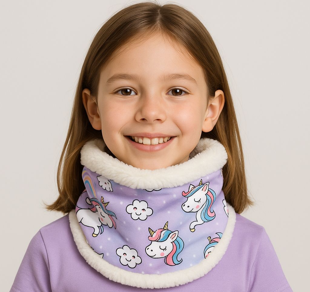 Cuello con Corderito Unicornio