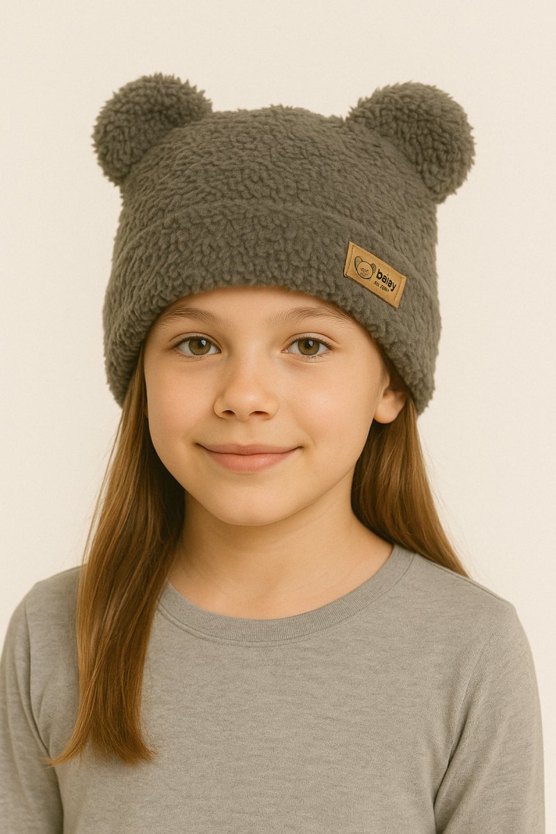 Gorro con Orejas Piel