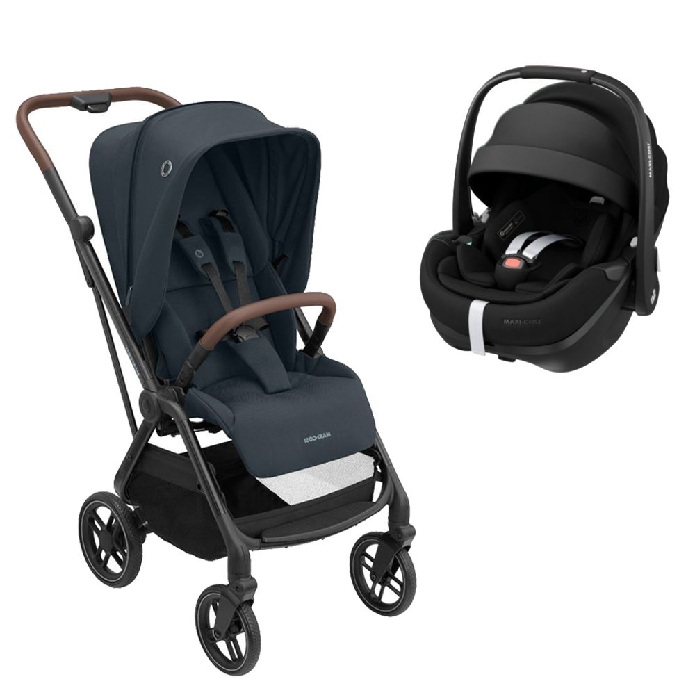 Leona 2 Cochecito Asiento Reversible + Huevito Pebble 360 Pro
