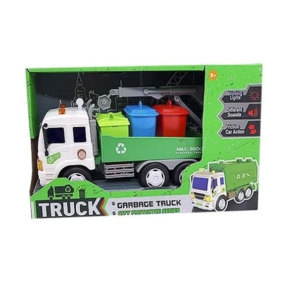 Camion De Basura - Reciclaje - Con Luz Y Sonido