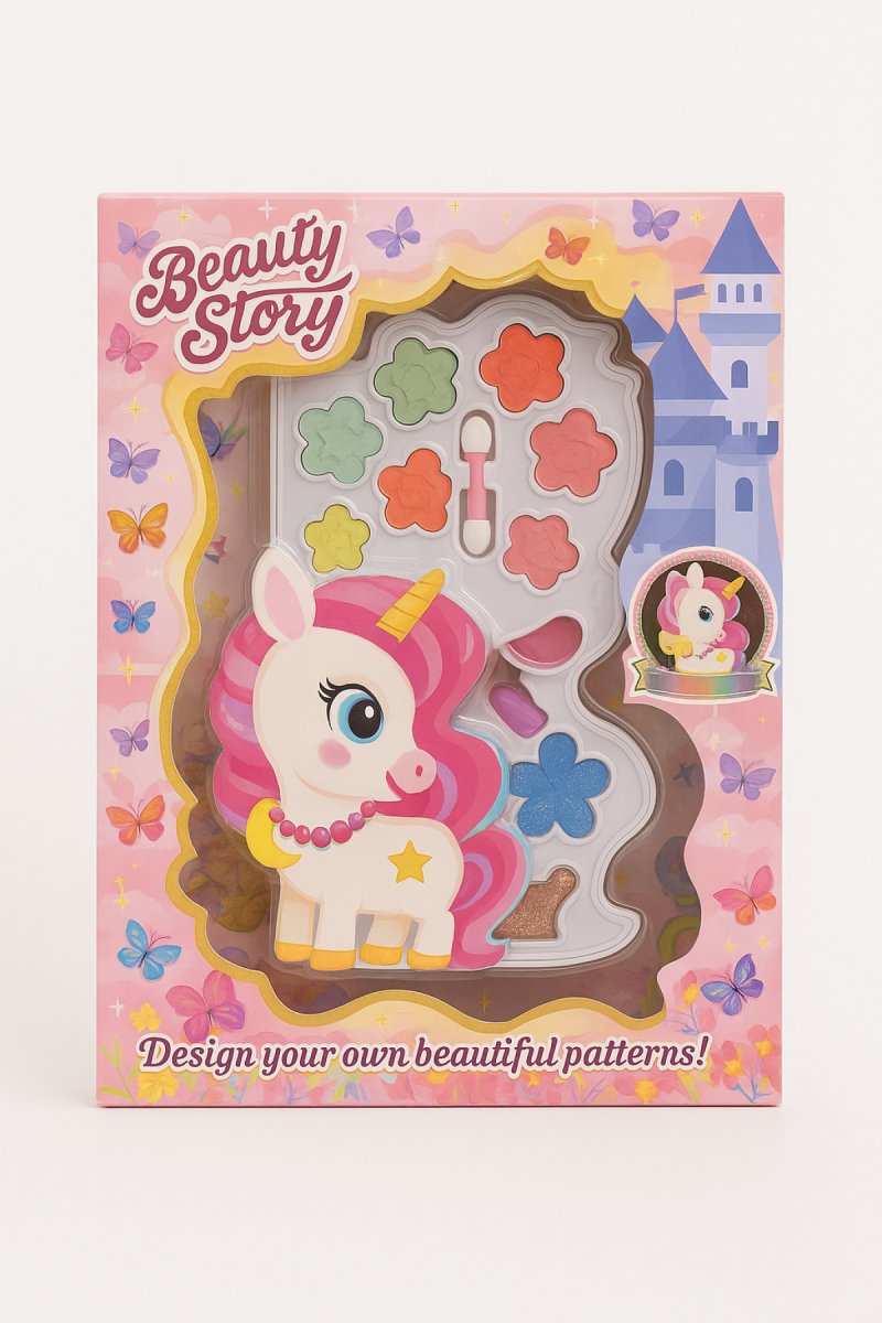 Set De Maquillaje Unicornio - 2 Niveles