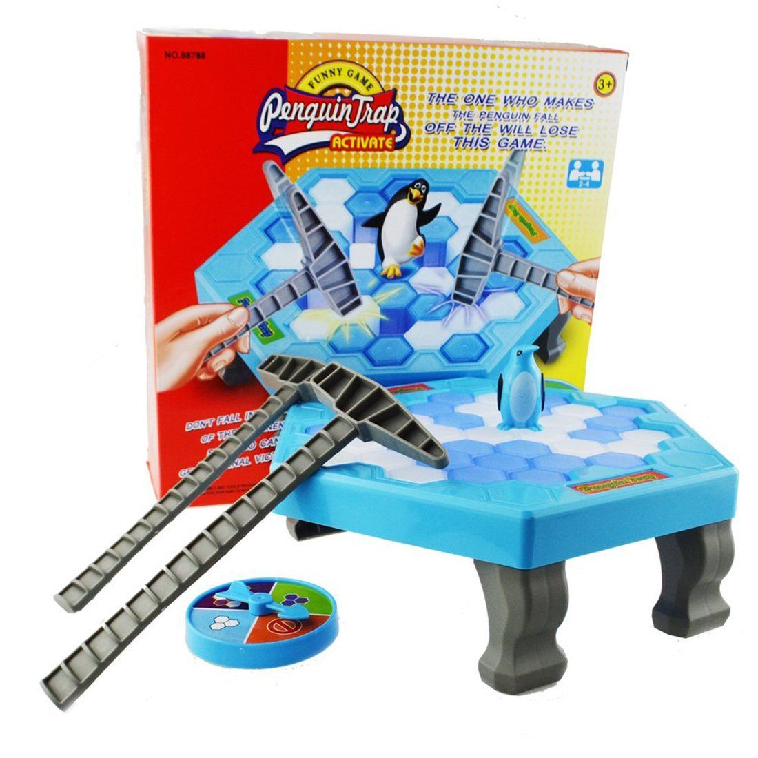 Penguin Trap Activate - Pinguino Al Agua - Juego De Equilibrio - Grande