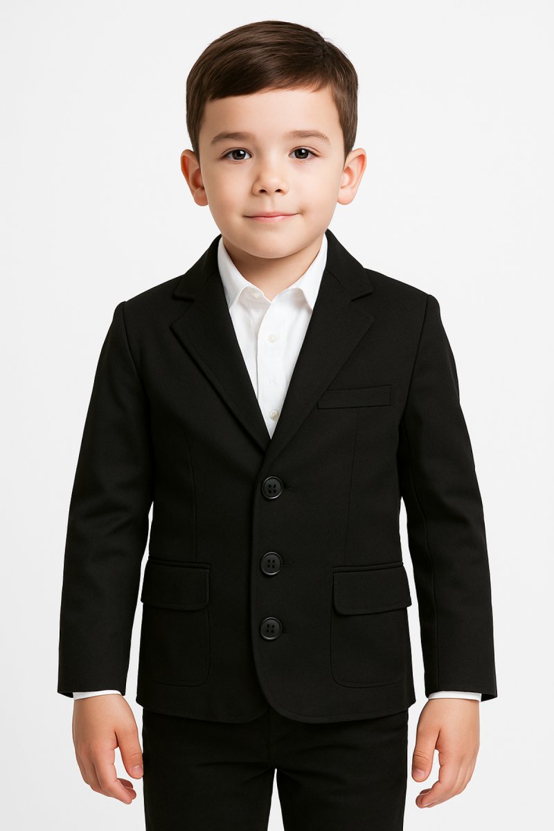 Saco de Vestir de Gabardina Liso