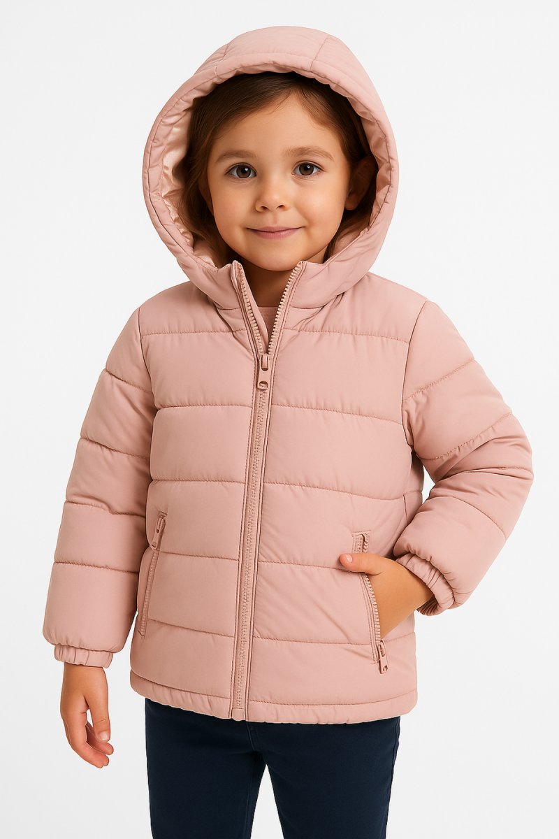 Campera Microfibra Con Piel Interna y Capucha