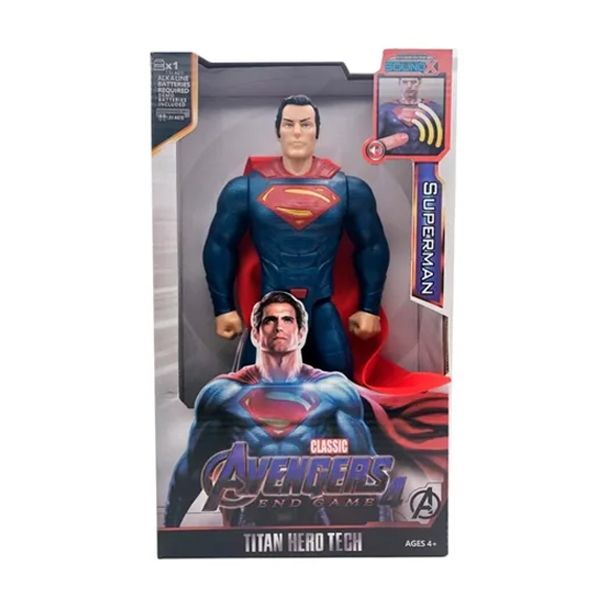 Muñeco Figura de Acción Superman - Luz Y Sonido