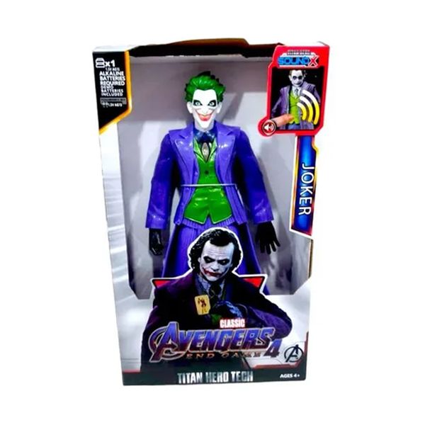 Muñeco Figura de Acción El Guason - The Joker - Luz Y Sonido