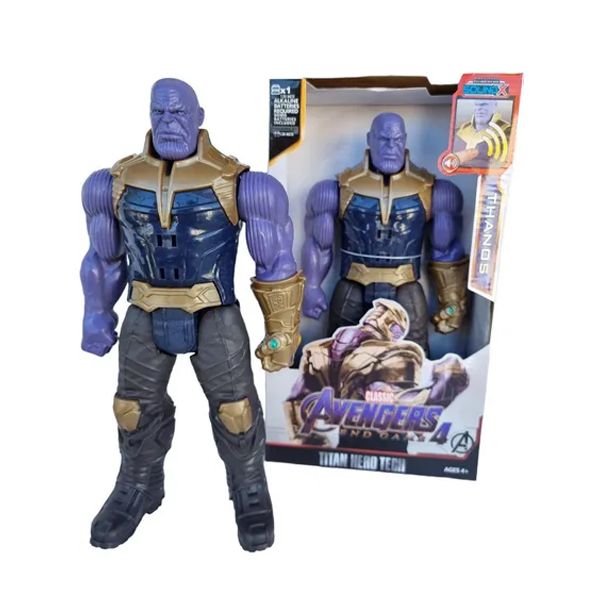 Muñeco Figura de Acción Thanos Avengers Marvel - Luz Y Sonido