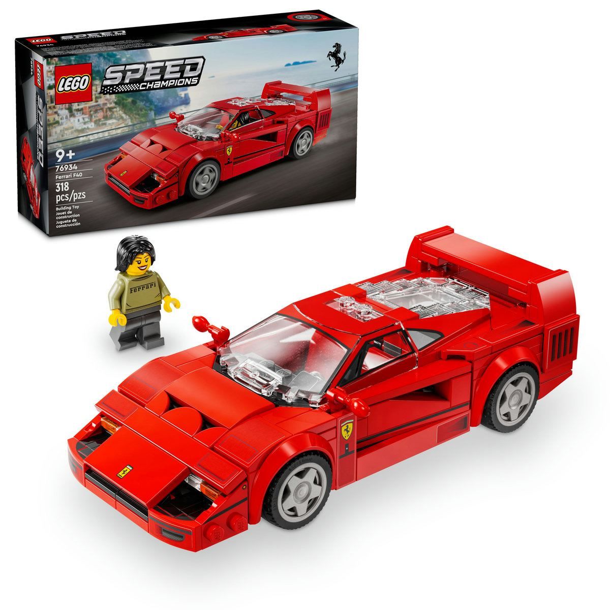 Auto Ferrari F40 - Speed Champions - 318 Piezas