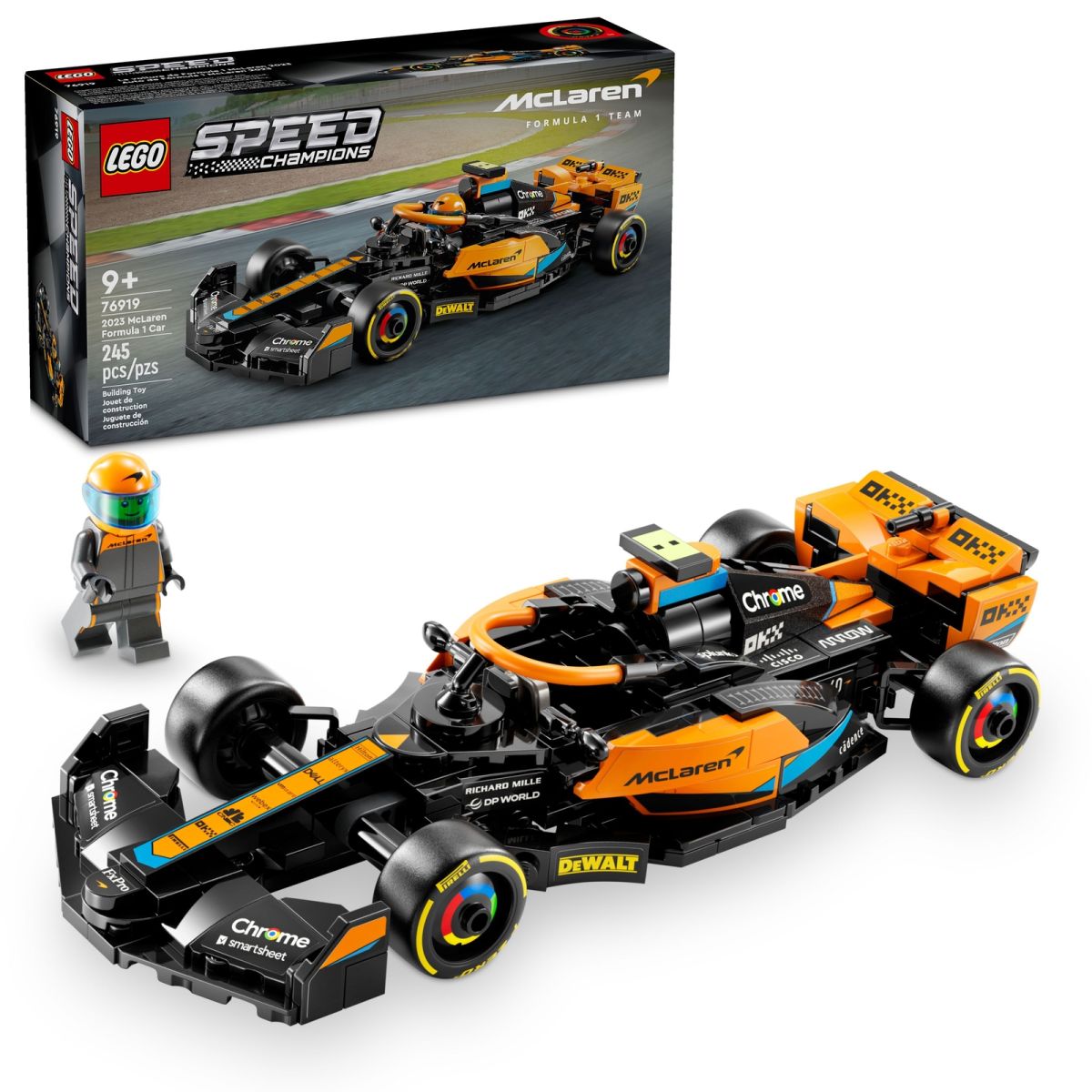 Auto McLaren Formula 1 Car 2023 - Speed Champions - 245 Piezas