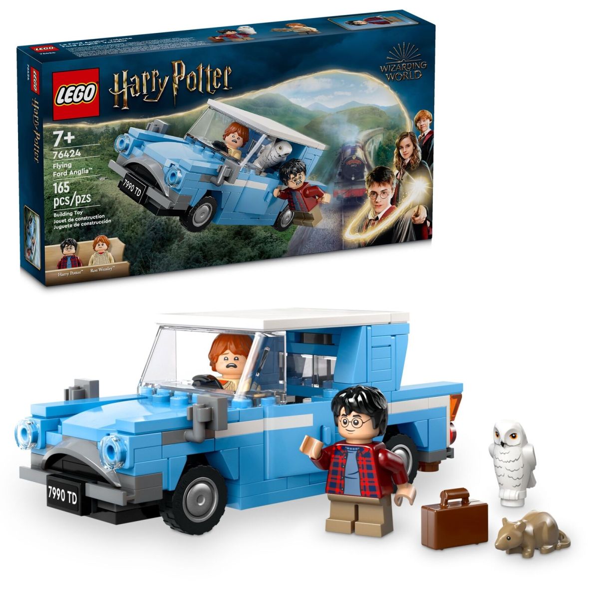 Harry Potter Ford Anglia Volador - Flying Ford Anglia - 165 Piezas