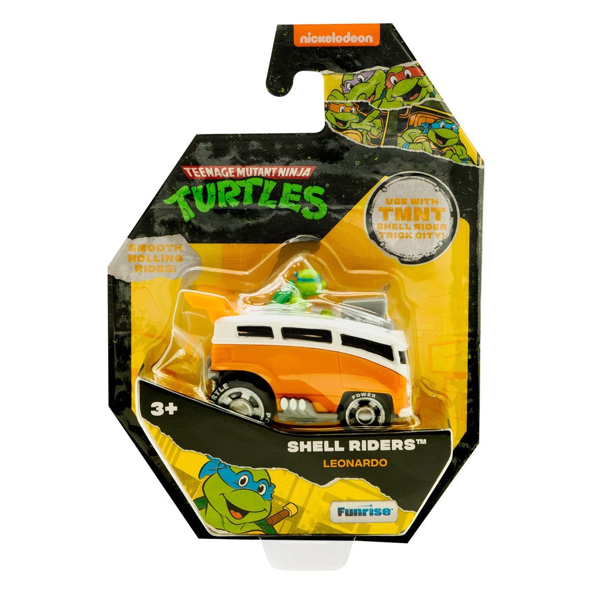 Vehiculo Auto Metalico Tortugas Ninja Shell Riders - Leonardo