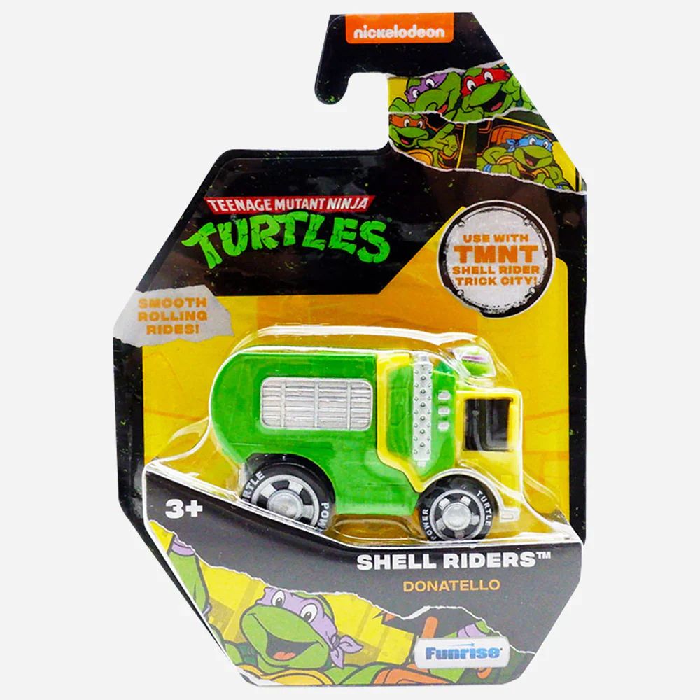Vehiculo Auto Metalico Tortugas Ninja Shell Riders - Donatello