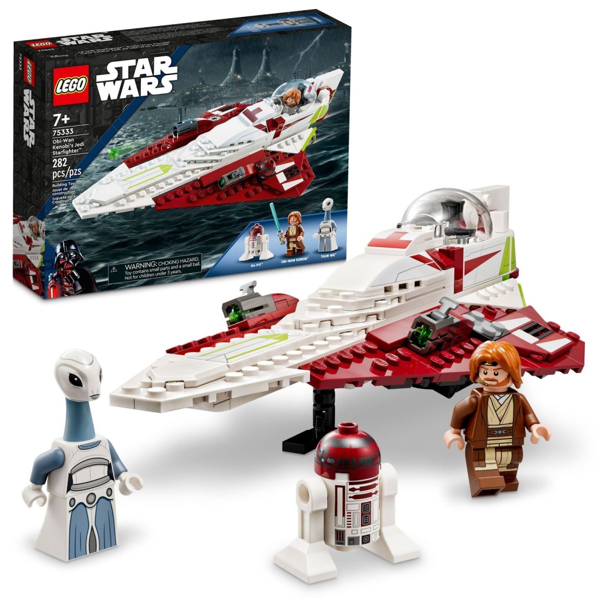 Caza Estelar Jedi De Obi-Wan Kenobi - Obi-Wan Kenobi's Jedi Starfighter - Star Wars - 282 Piezas