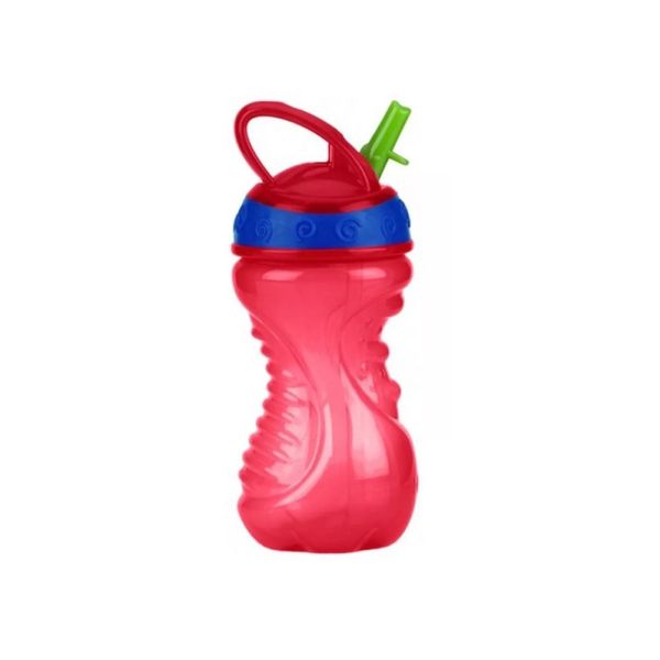 Vaso Con Sorbete Flip-It Antiderrame - 300 ML - 12 M+