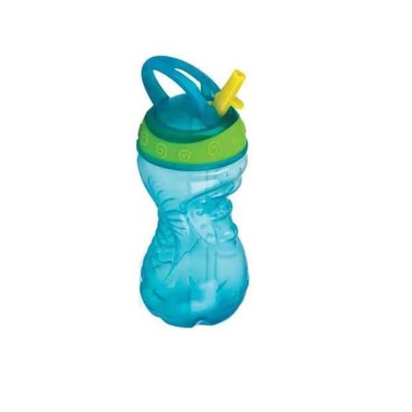 Vaso Con Sorbete Flip-It Antiderrame - 300 ML - 12 M+