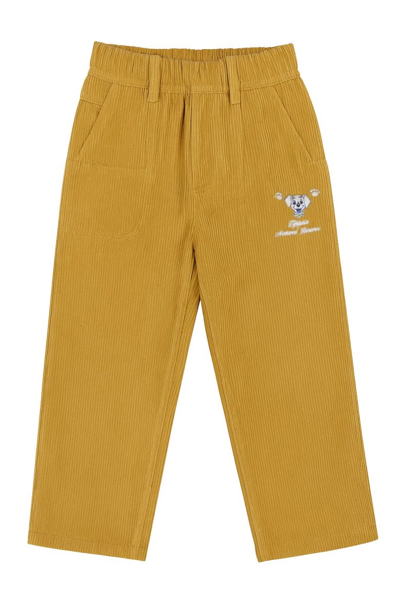 Pantalon de Corderoy con Elastico y Dalmata Bordado