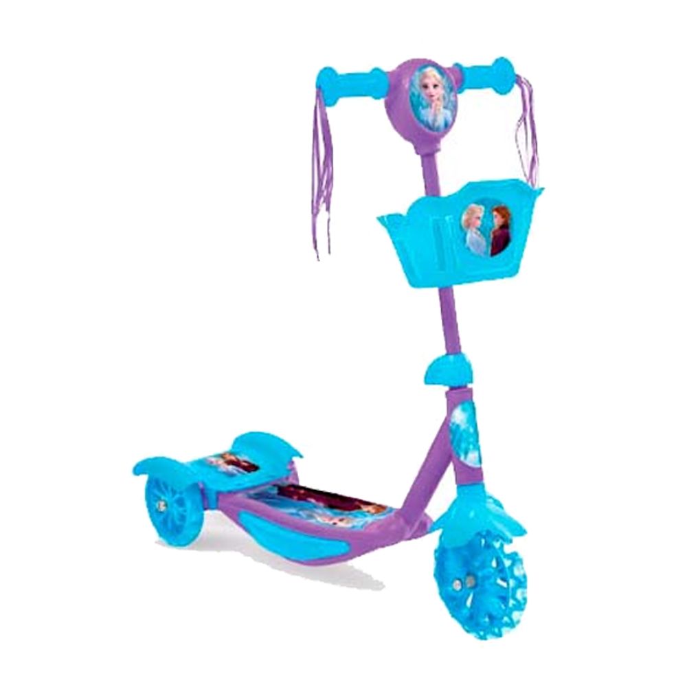 Monopatin Frozen 3 Ruedas Con Luz Y Sonido