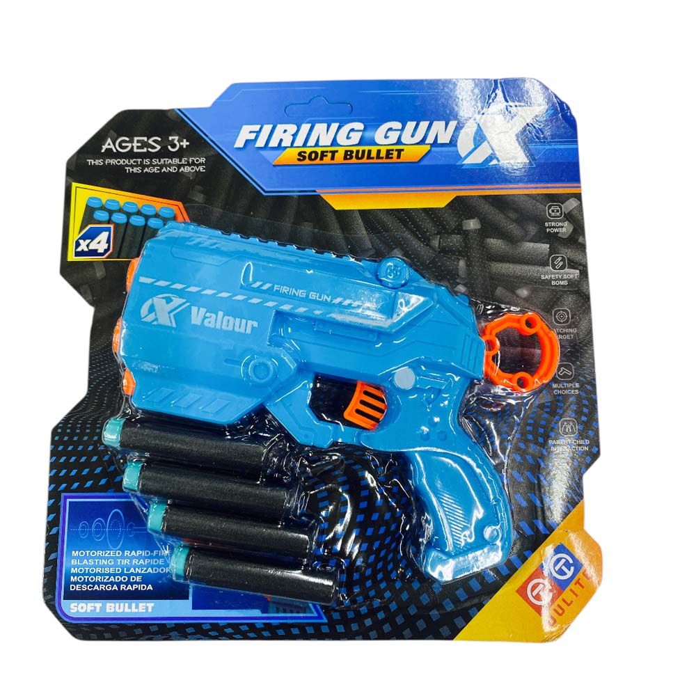 Pistola Lanza Dardos - Firing Gun - En Blister