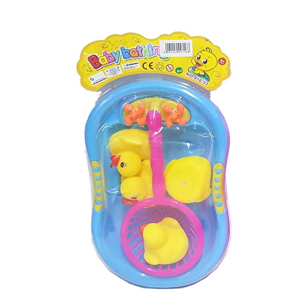 Juego De Baño Bañera Patitos