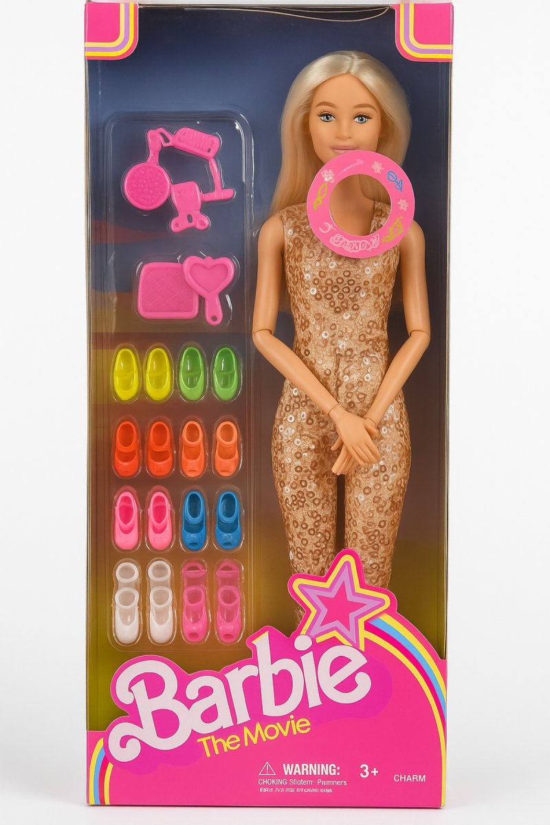 Muñeca Barbie La Pelicula - Con Luz Y Sonido