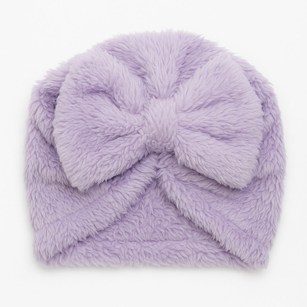 Gorro Turbante Con Moño Piel