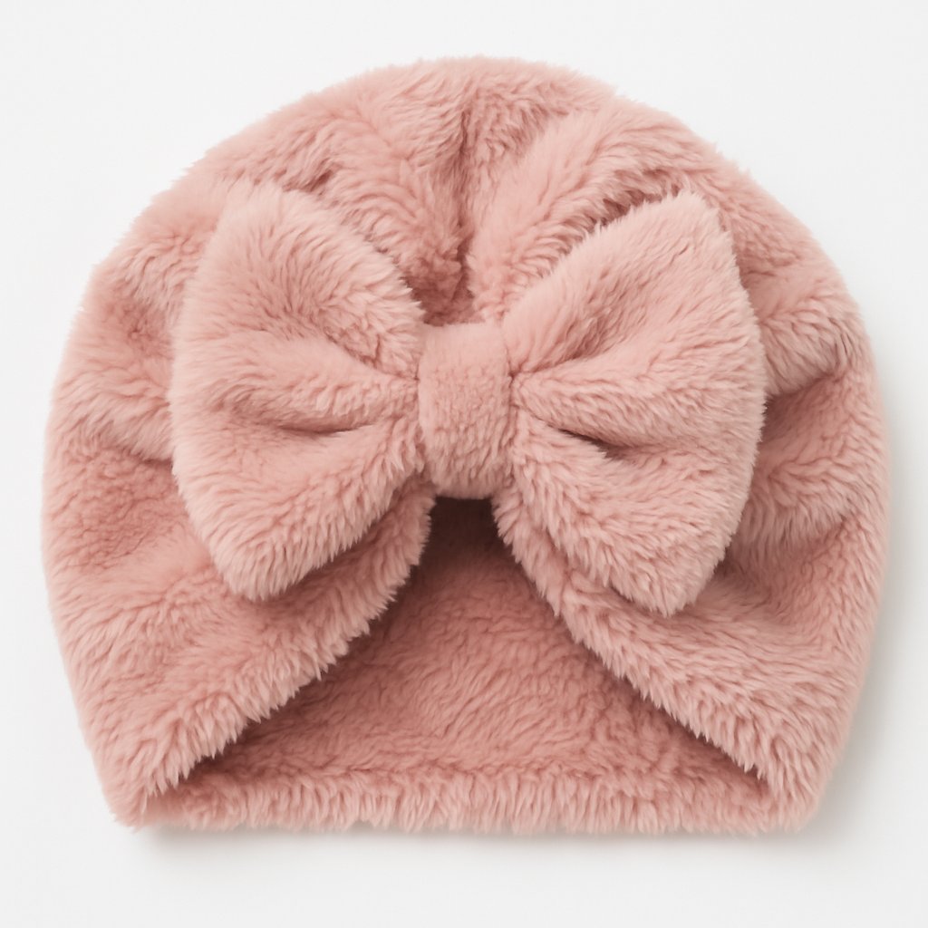Gorro Turbante Con Moño Piel