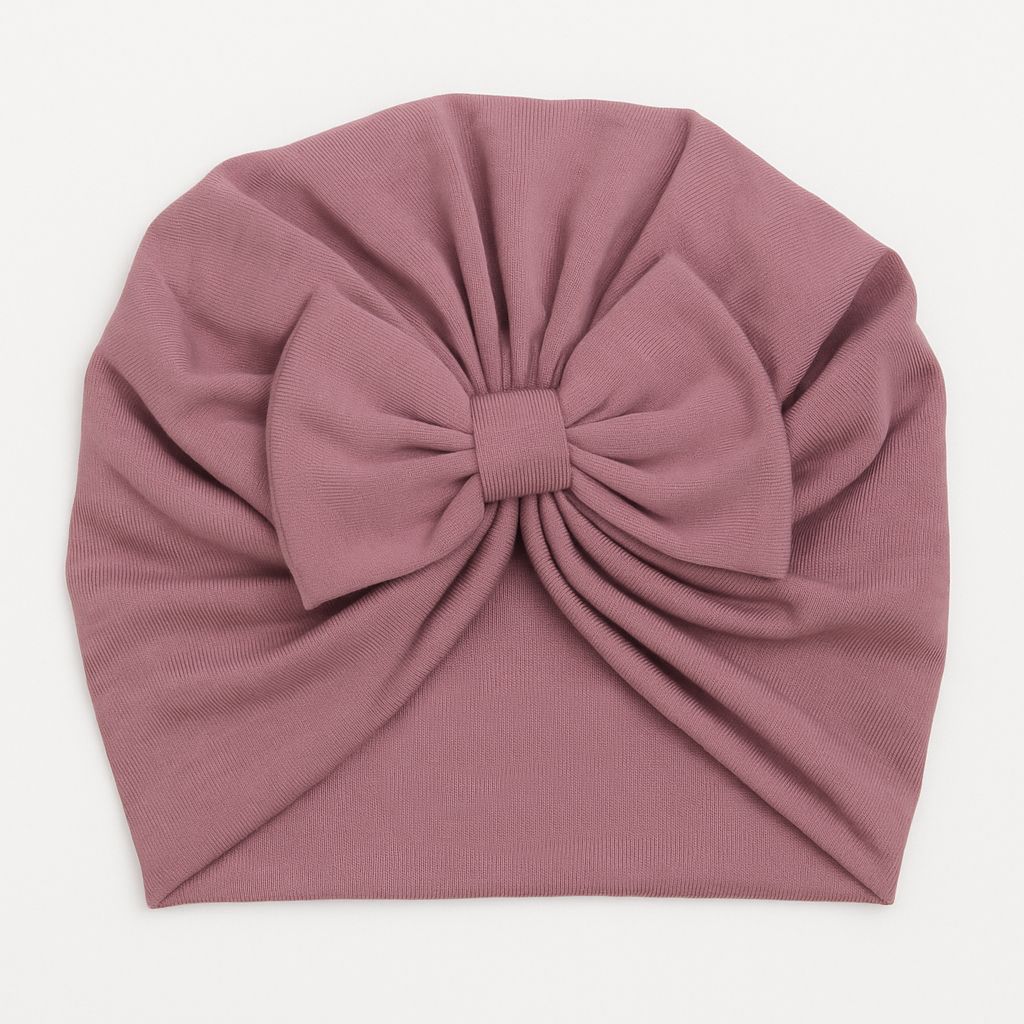 Gorro Turbate Algodon con Moño