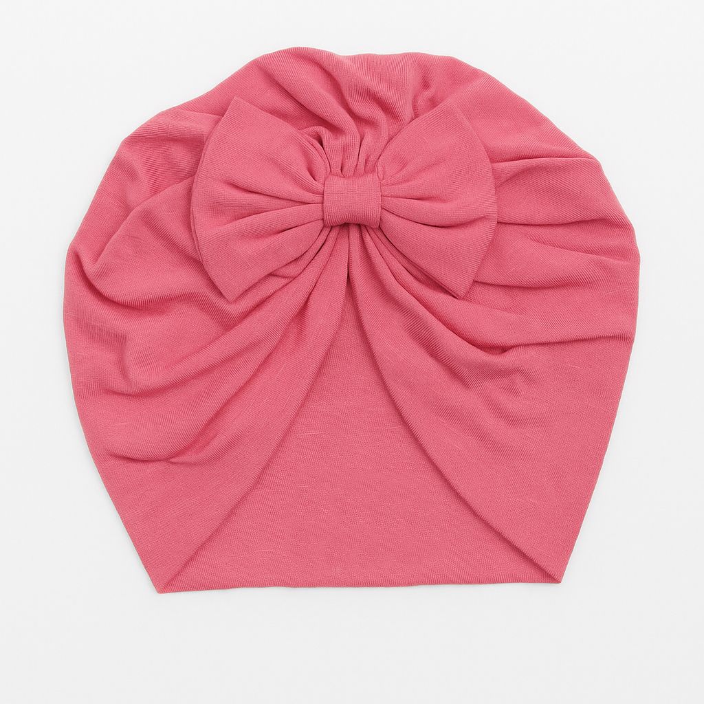 Gorro Turbate Algodon con Moño