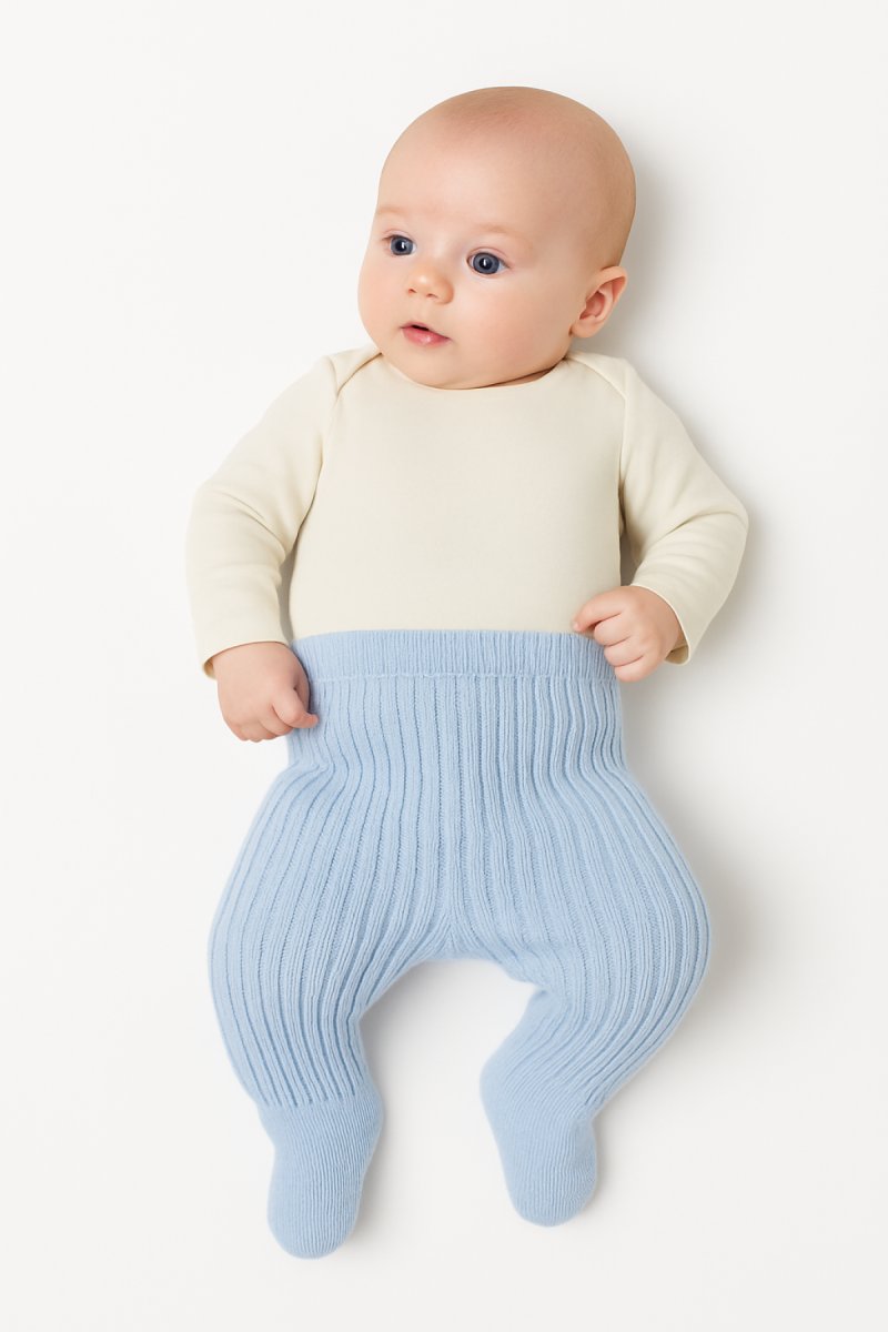 Medio Osito Tejido Punto Ingles Con Pie