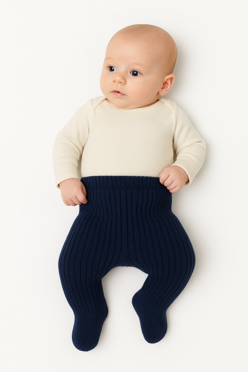 Medio Osito Tejido Punto Ingles Con Pie