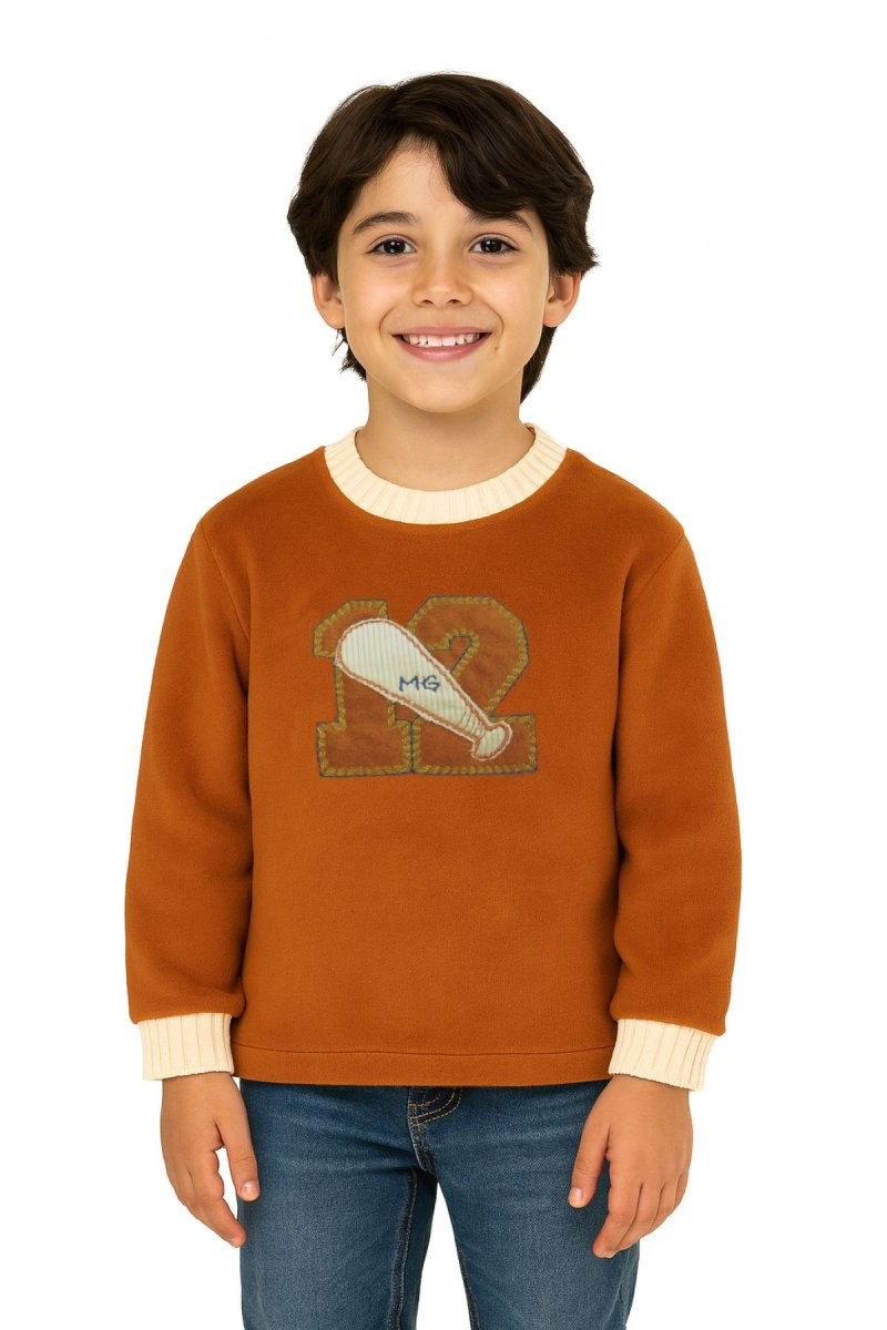 Buzo Polar Bordado 12 y Bate