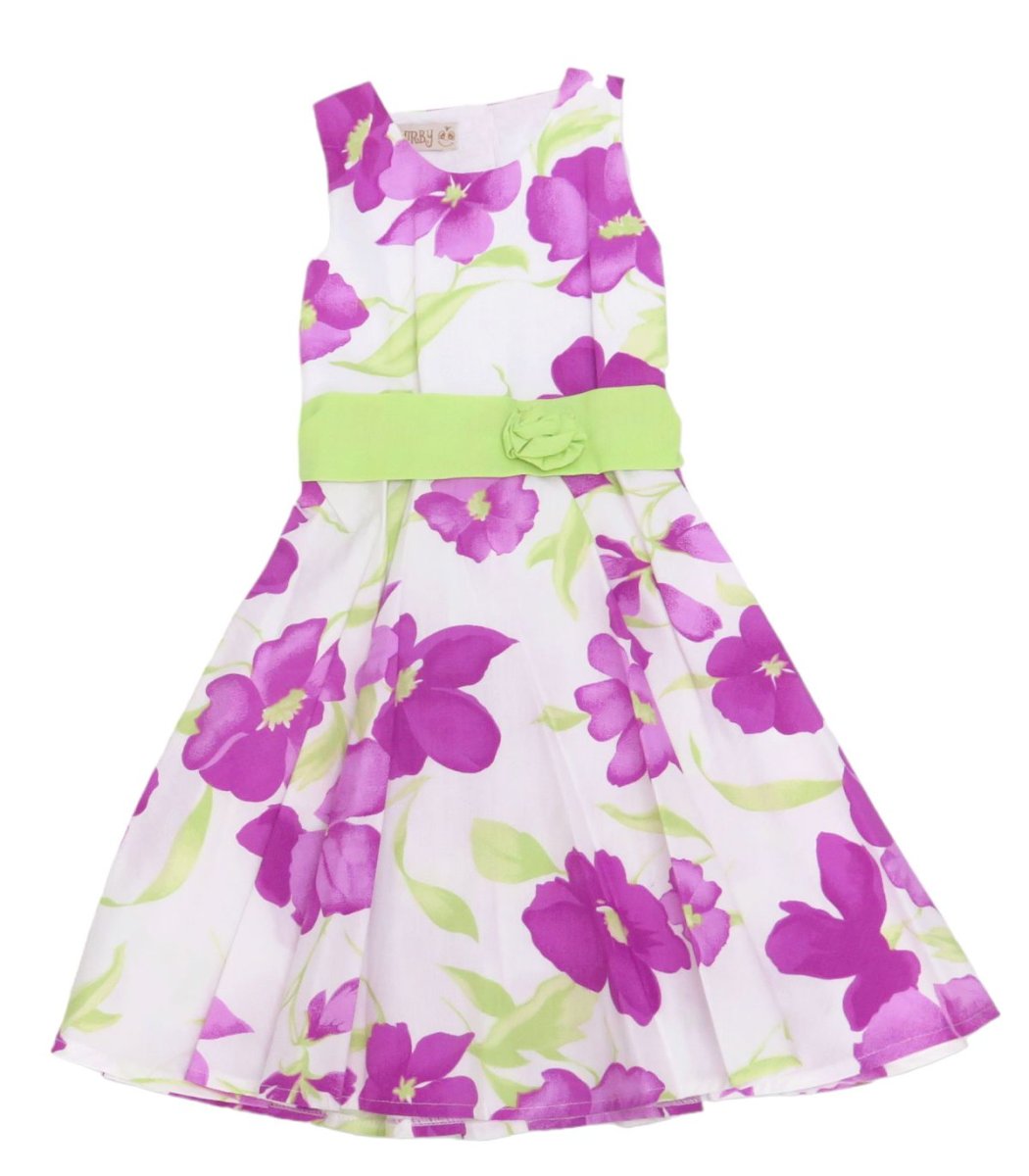 Vestido Flores Grandes 4-10