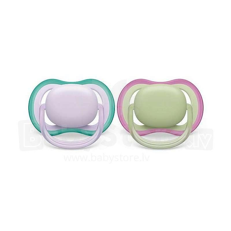 Chupete Ultra Air Silicona 0-6m Meses BPA FREE x2