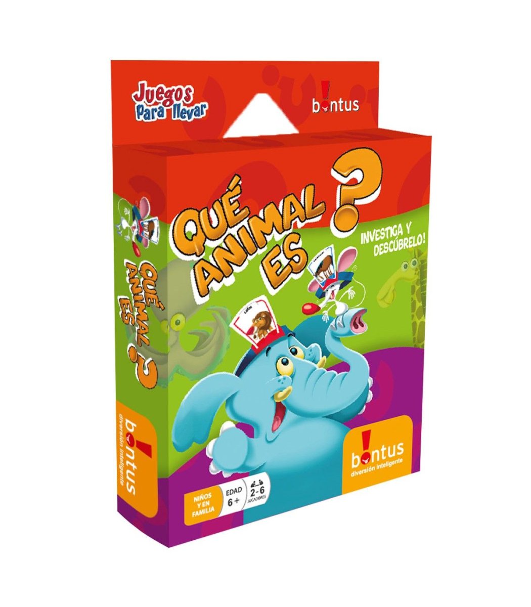 Juego De Mesa - Que Animal Es ? - Cartas