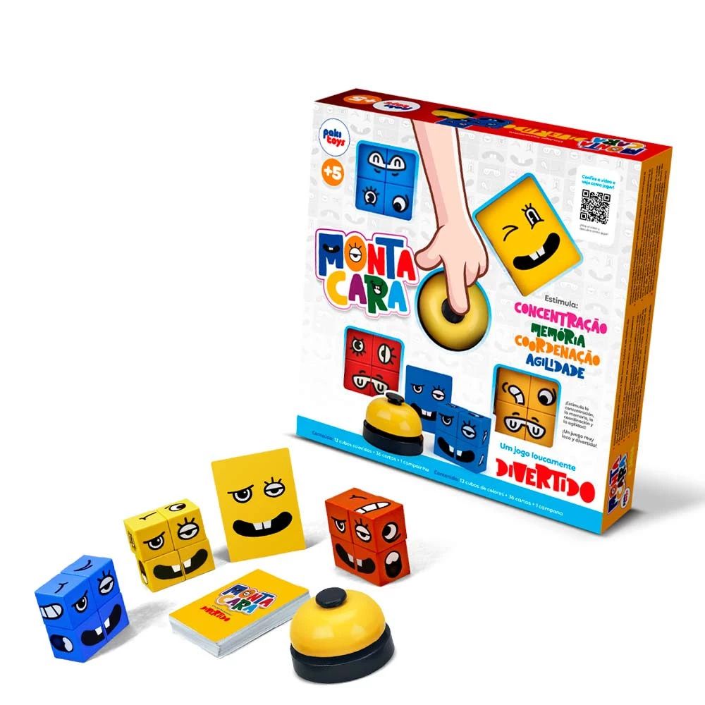 Monta Cara - Juego De Mesa - Destreza Y Habilidad
