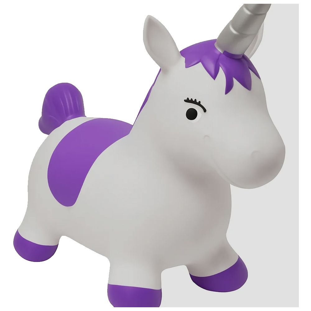 Saltarin Inflable Goma Unicornio