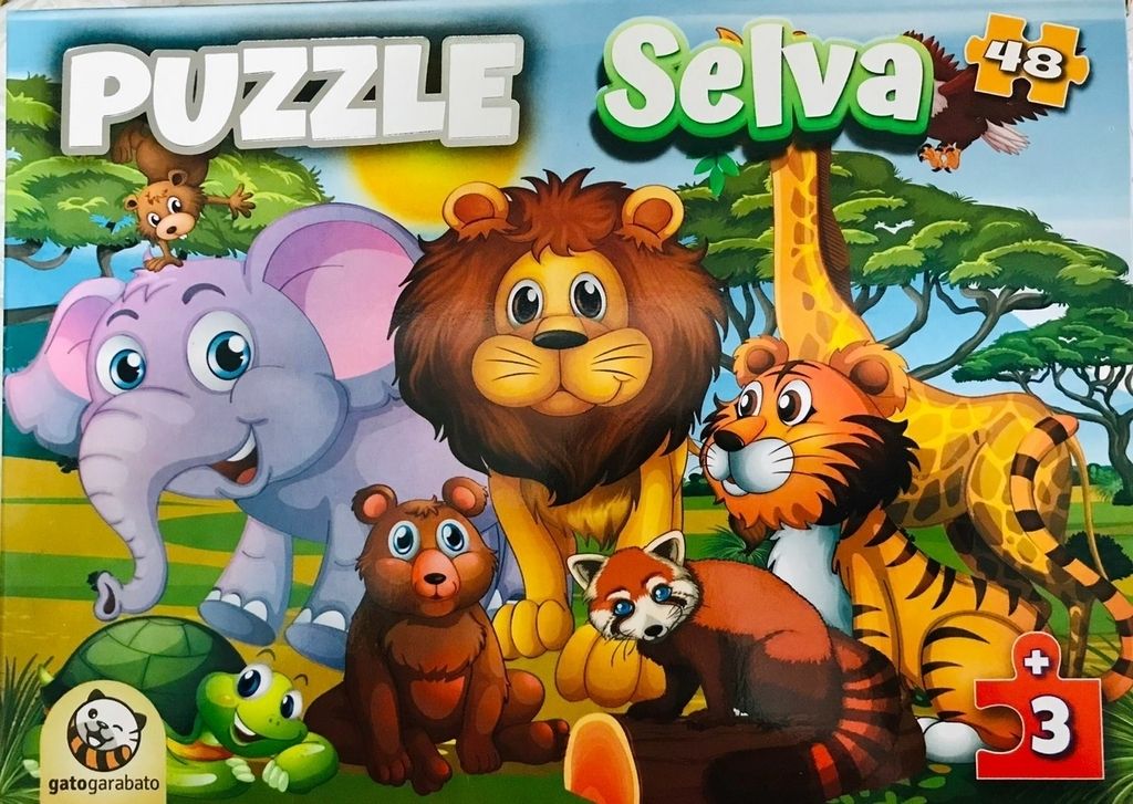 Puzzle Selva - 48 Piezas