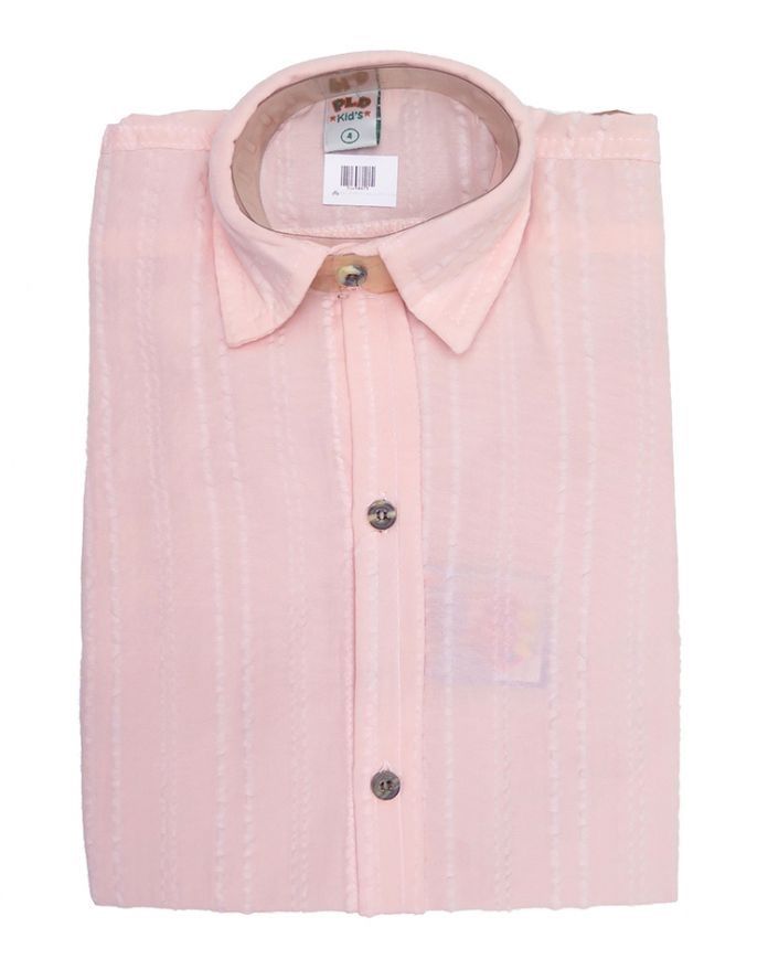 Camisa Manga Larga Tipo Cloque