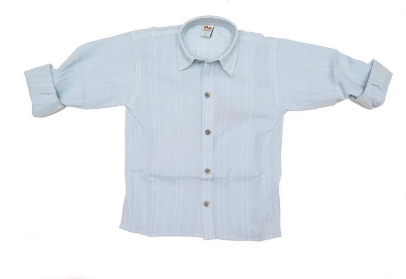 Camisa Manga Larga Tipo Cloque