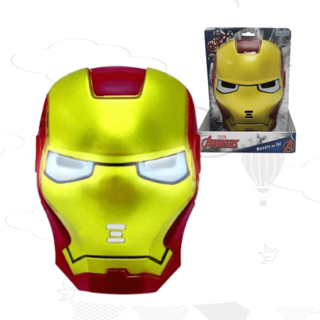 Mascara Iron Man Con Luz - Avengers