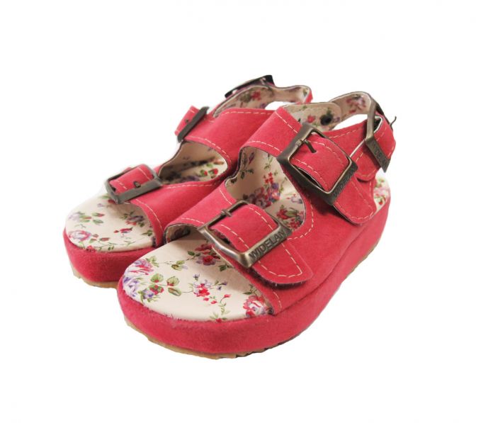 Sandalia plataforma 2 hebillas