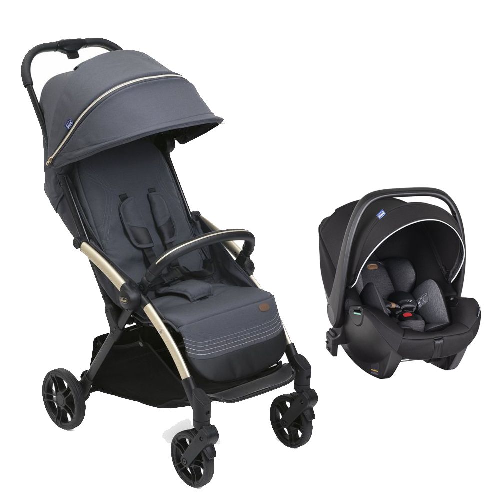 Cochecito Infantil Ultracompacto Plegado Automatico Goody Xplus + Huevito Kory Air I-Size