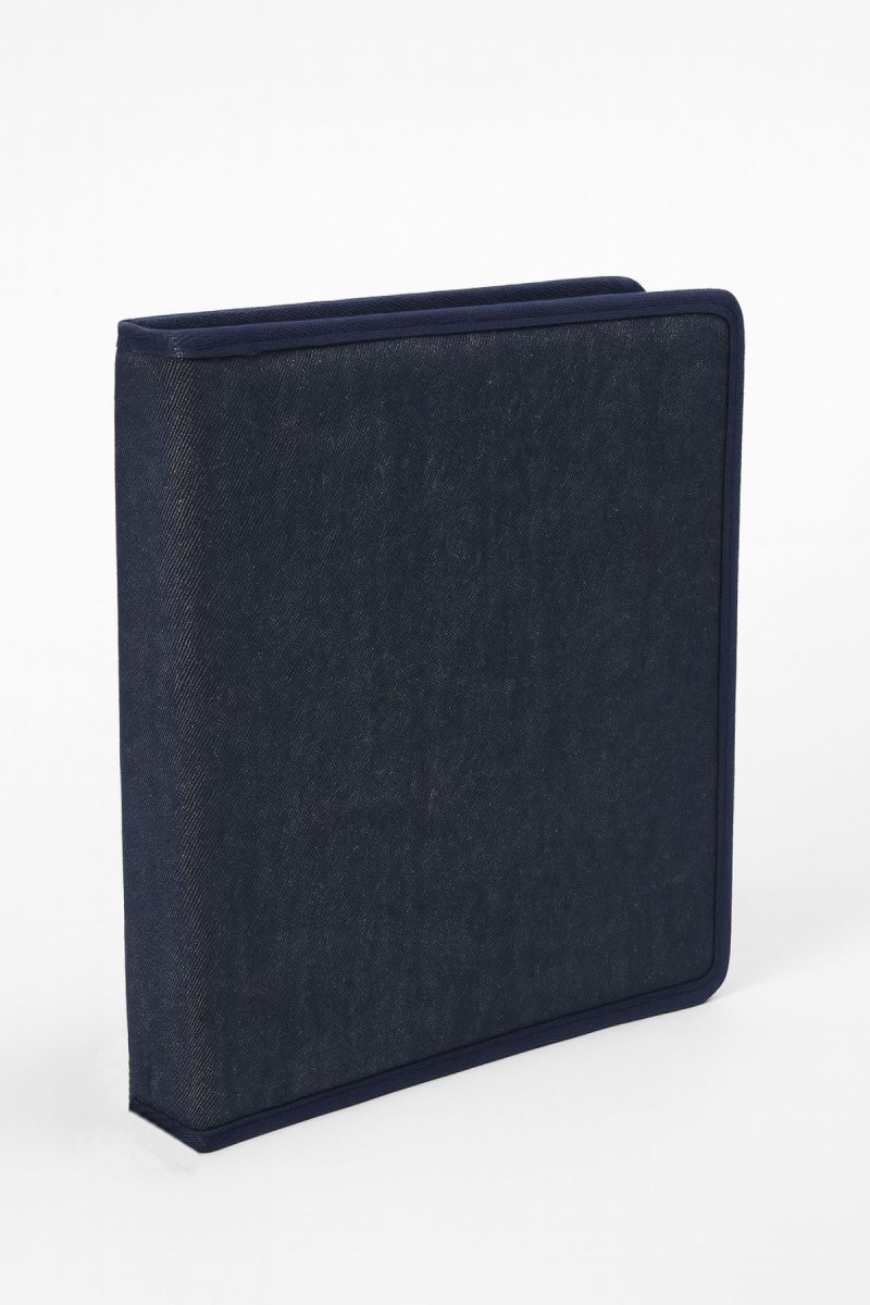 Carpeta N° 3 Forrada En Tela Con Cierre 3 Ganchos -Lisa