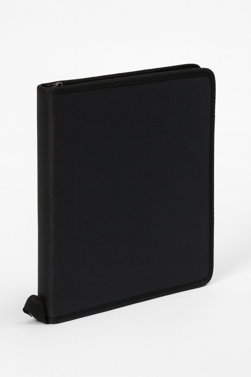 Carpeta N° 3 Forrada En Tela Con Cierre 3 Ganchos- Lisa