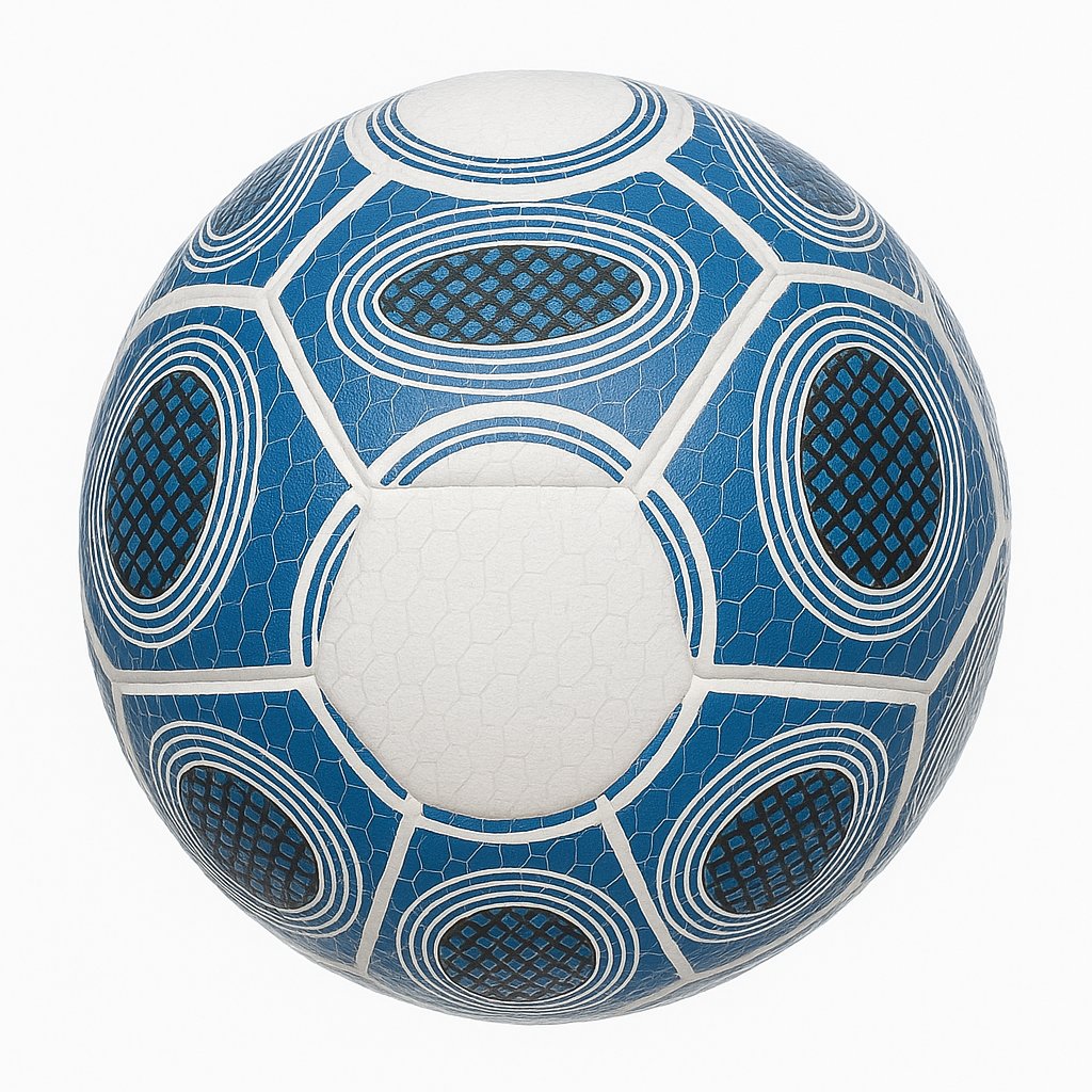 Pelota Futbol N° 5 Con Circulos