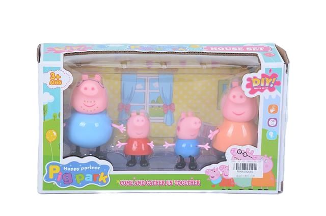 Peppa Pig Familia Figuras Muñecos
